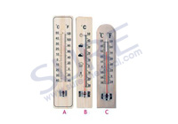 SR2322 Wooden Wall thermometer