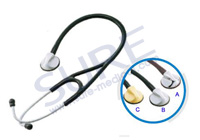 SR1018A,B,C ELITE II Cardiology Stethoscope