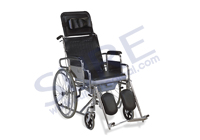 SR609GC Commode Wheel Chair