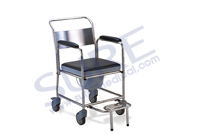 SR691S Commode Wheel Chair
