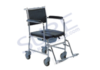 SR695 Commode Wheel Chair