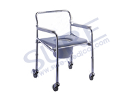 SR697 Commode Wheel Chair