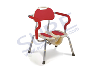 SR818L Commode Wheel Chair